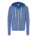 BELLA + CANVAS Unisex Triblend Sponge Fleece Full-Zip Hoodie