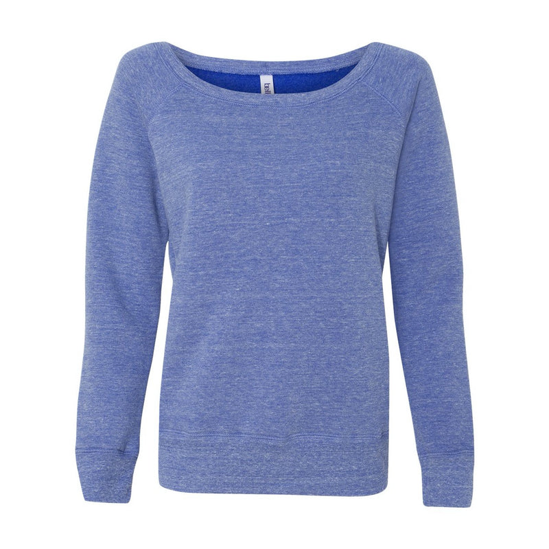 BELLA + CANVAS Women’s Sponge Fleece Wide Neck Sweatshirt