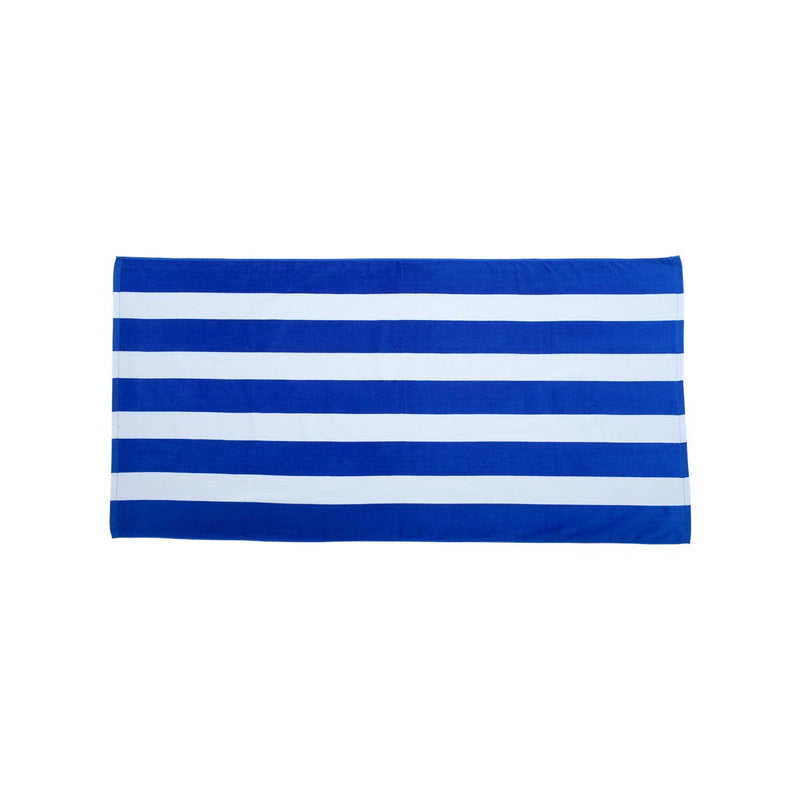 Carmel Towel Company Cabana Stripe Velour Beach Towel