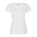 LAT Women's V-Neck Fine Jersey Tee