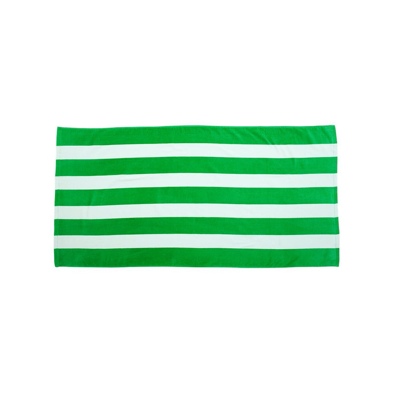 Carmel Towel Company Cabana Stripe Velour Beach Towel