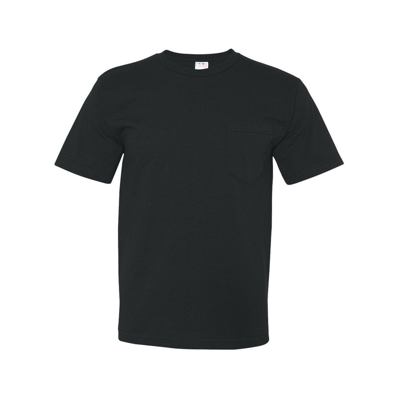 Bayside USA-Made Short Sleeve T-Shirt With a Pocket