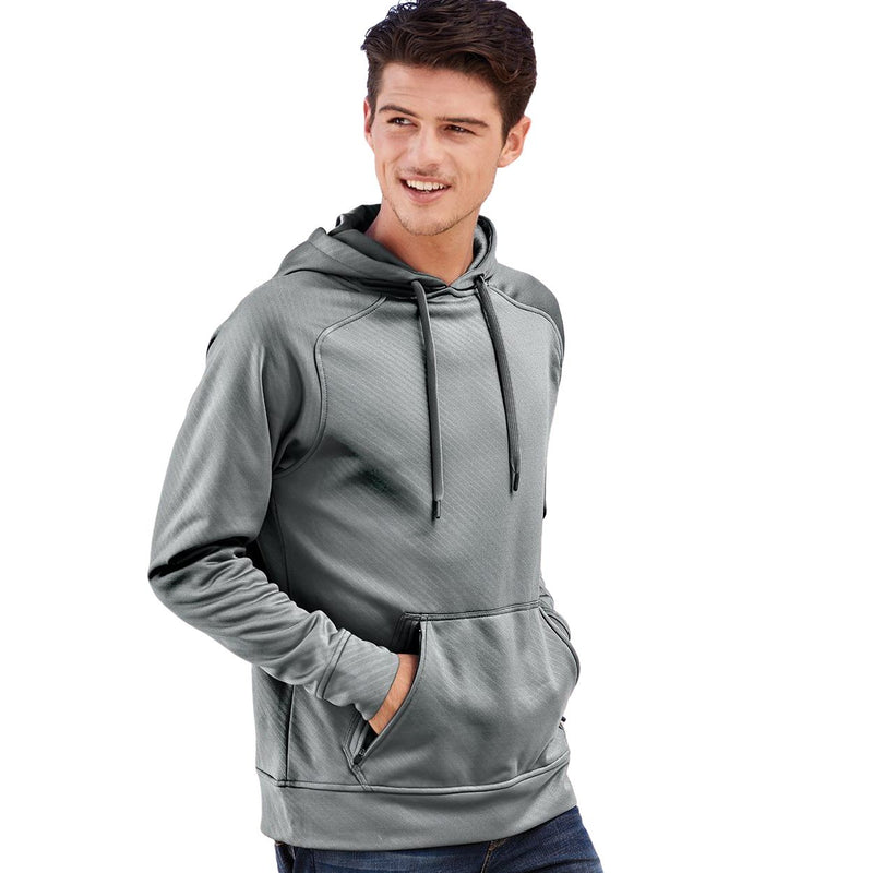 J. America Volt Polyester Hooded Sweatshirt