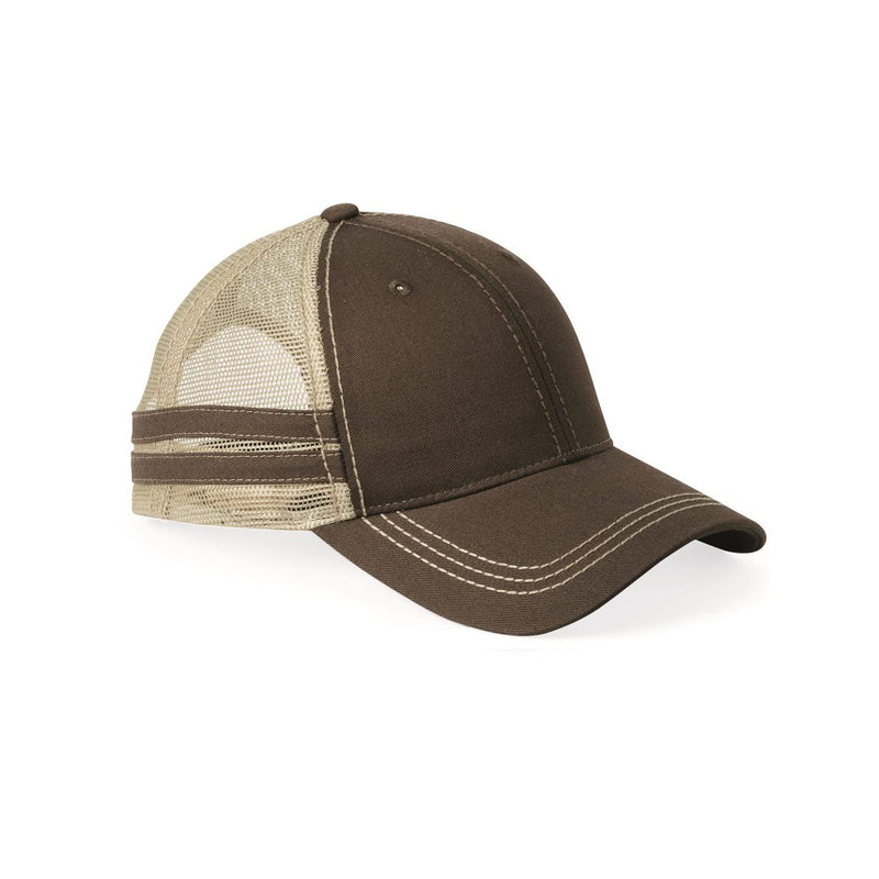 Sportsman Striped Trucker Cap