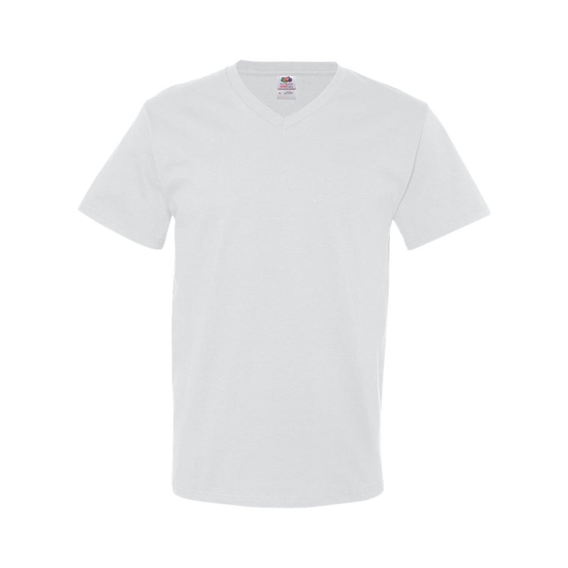 Fruit of the Loom HD Cotton V-Neck T-Shirt