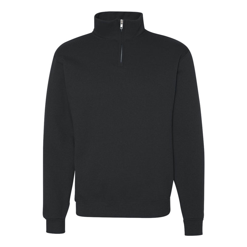 JERZEES Nublend Cadet Collar Quarter-Zip Sweatshirt