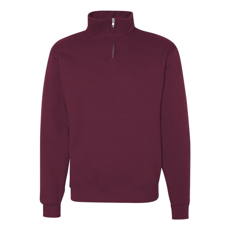 JERZEES Nublend Cadet Collar Quarter-Zip Sweatshirt