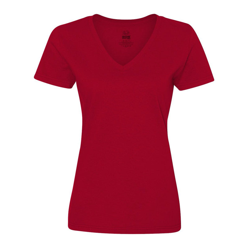 Fruit of the Loom HD Cotton Women's V-Neck T-Shirt