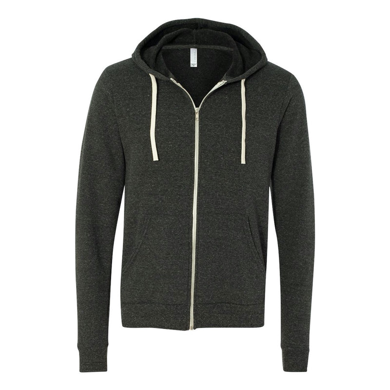 BELLA + CANVAS Unisex Triblend Sponge Fleece Full-Zip Hoodie