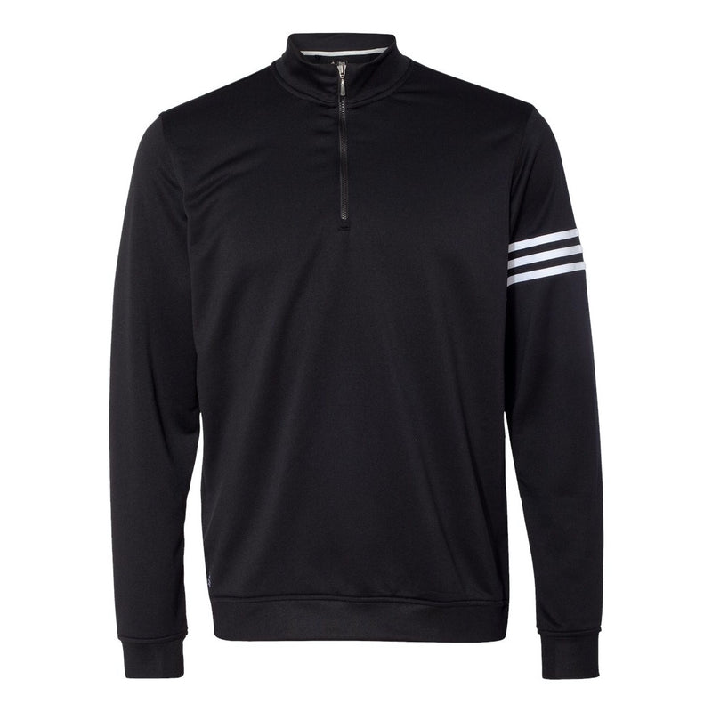 Adidas 3-Stripes French Terry Quarter-Zip Pullover