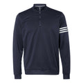 Adidas 3-Stripes French Terry Quarter-Zip Pullover