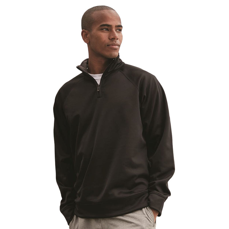 JERZEES Dri-Power Sport Quarter-Zip Cadet Collar Sweatshirt