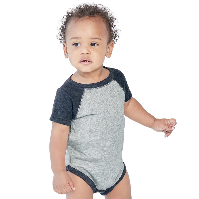 Rabbit Skins Infant Baseball Fine Jersey Bodysuit