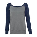 BELLA + CANVAS Women’s Sponge Fleece Wide Neck Sweatshirt