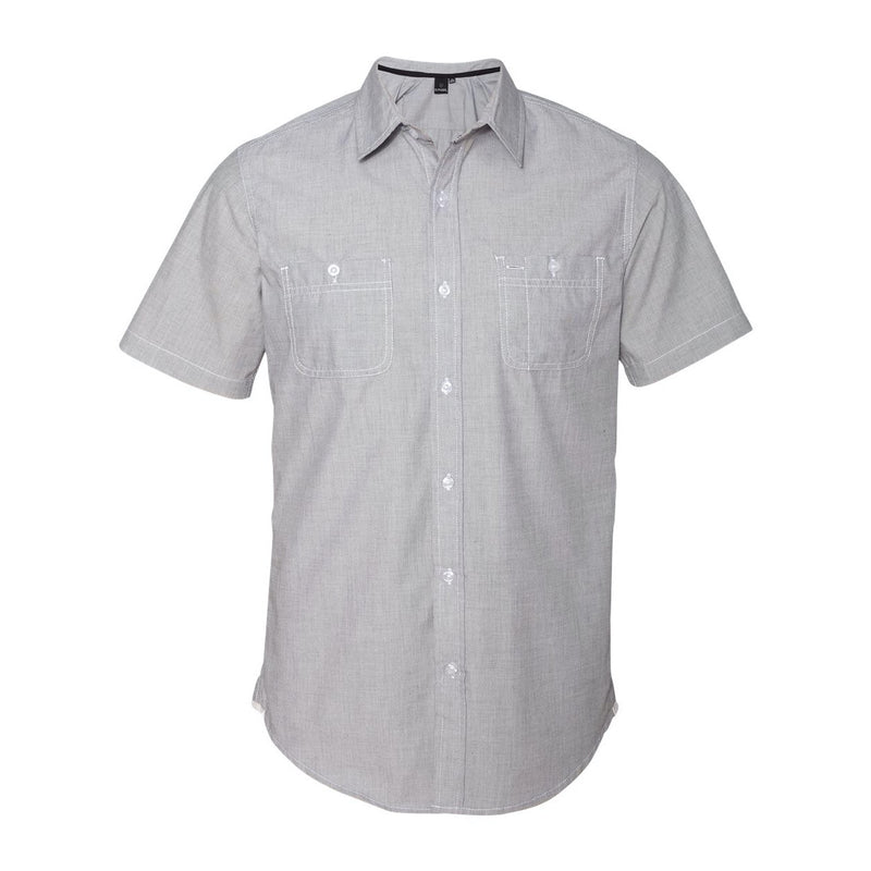 Burnside Mini-Check Short Sleeve Shirt