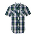 Burnside Short Sleeve Plaid Shirt