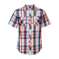 Burnside Short Sleeve Plaid Shirt