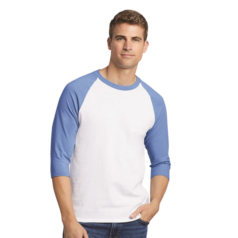 Gildan Heavy Cotton Raglan Three-Quarter Sleeve T-Shirt