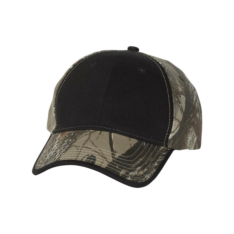 Kati Camo Cap with Solid Front