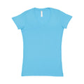 LAT Junior Fit V-Neck Fine Jersey Tee