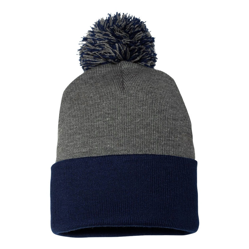 Sportsman Pom-Pom 12" Knit Beanie