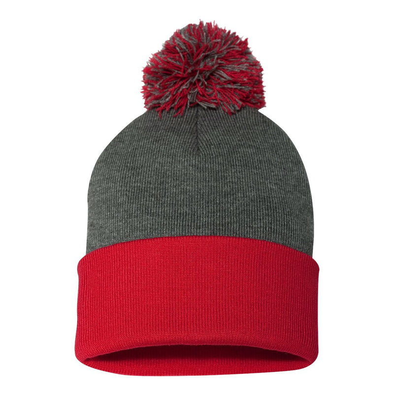 Sportsman Pom-Pom 12" Knit Beanie