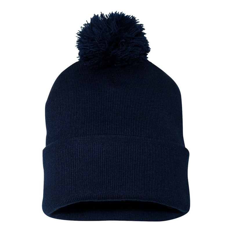 Sportsman Pom-Pom 12" Knit Beanie