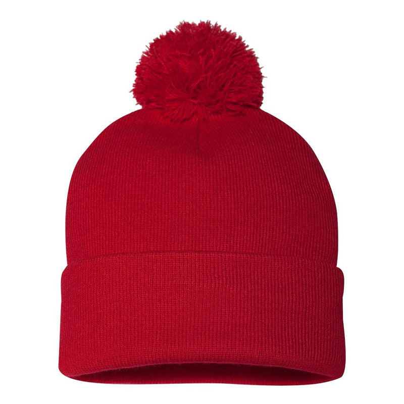 Sportsman Pom-Pom 12" Knit Beanie