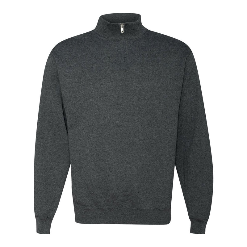 JERZEES Nublend Cadet Collar Quarter-Zip Sweatshirt