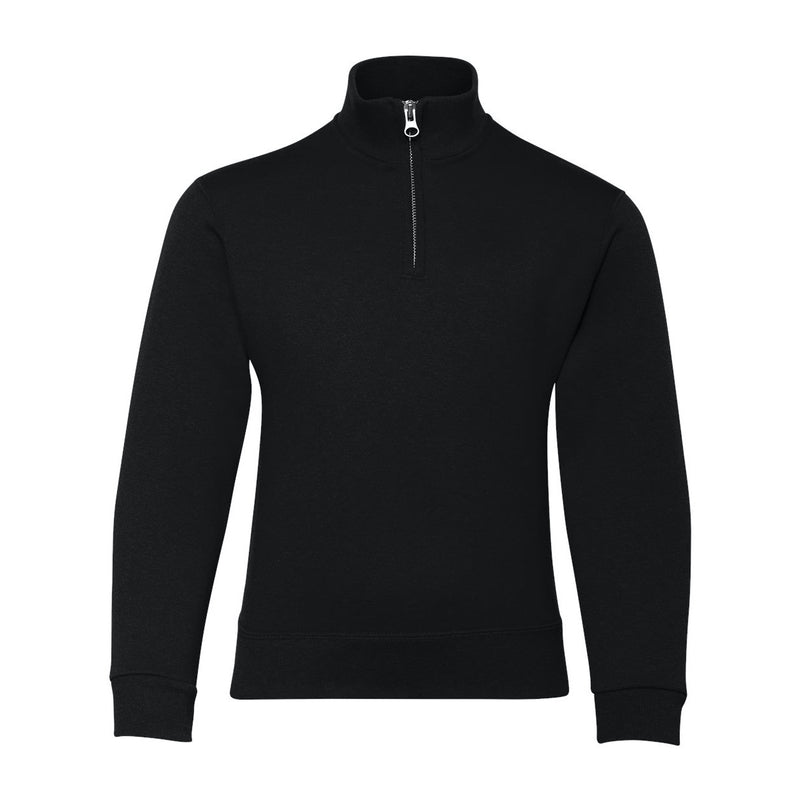 JERZEES Nublend Youth Quarter-Zip Cadet Collar Sweatshirt