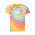 Dyenomite Youth Multi-Color Spiral T-Shirt