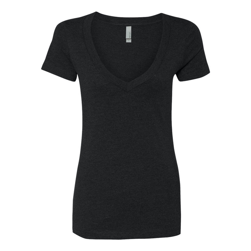 Next Level Women’s CVC Short Sleeve Deep V