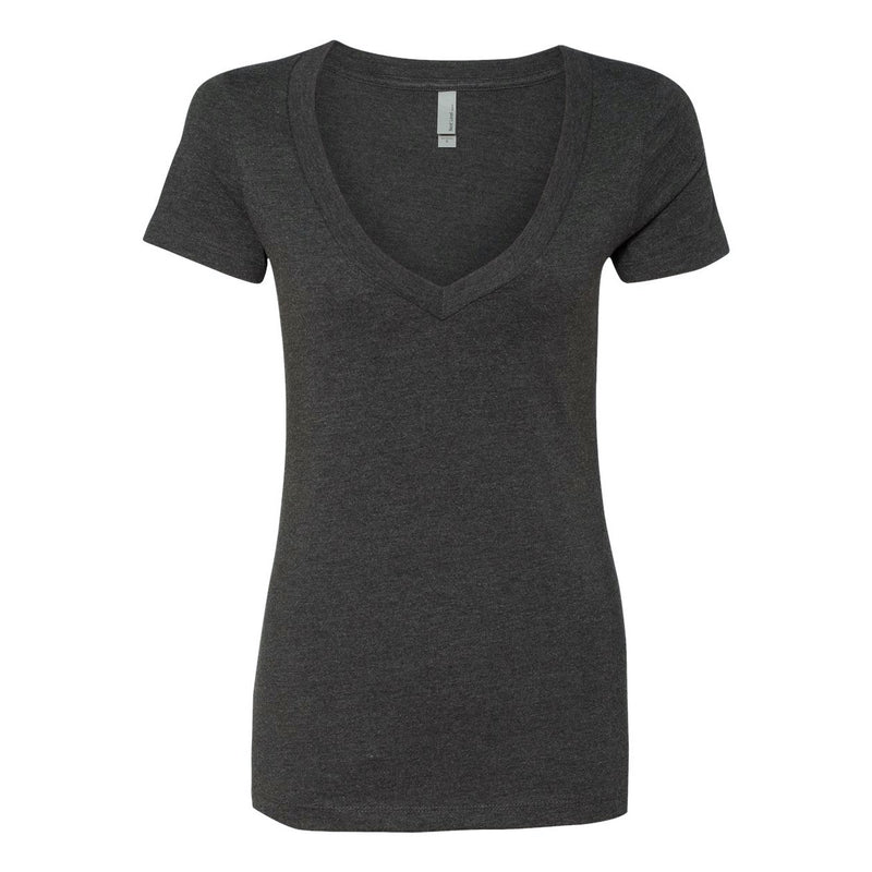 Next Level Women’s CVC Short Sleeve Deep V