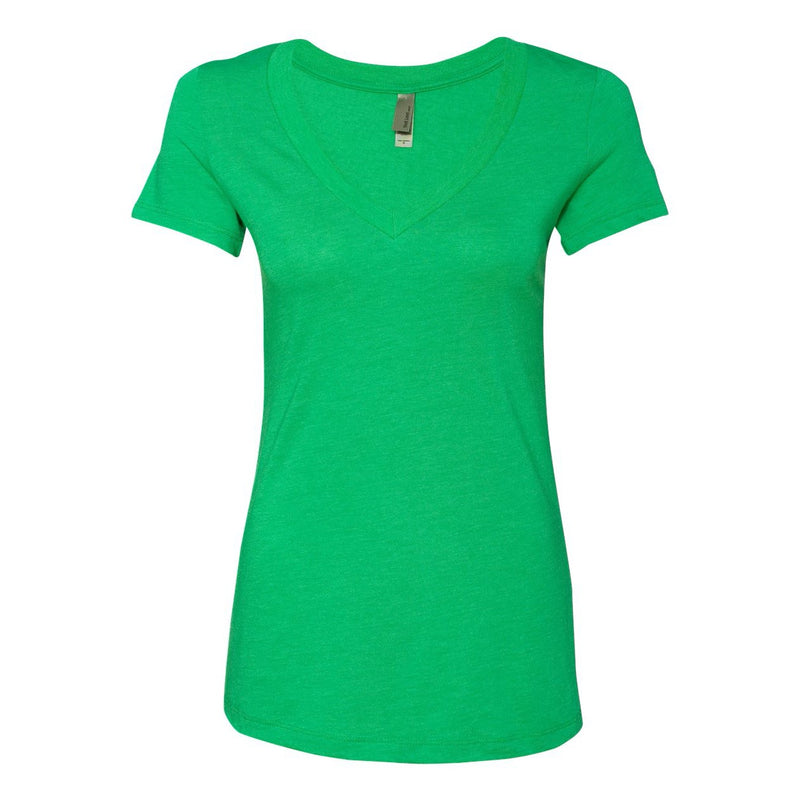 Next Level Women’s Triblend Short Sleeve Deep V