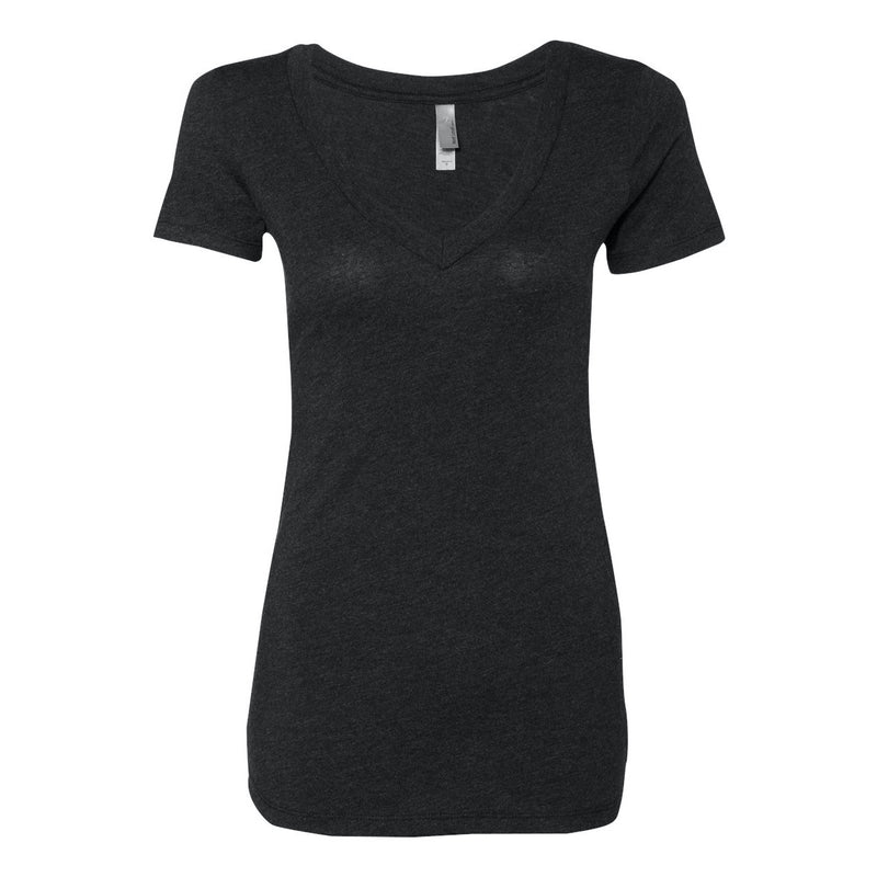 Next Level Women’s Triblend Short Sleeve Deep V