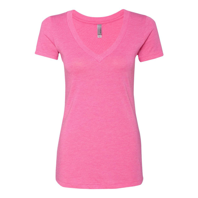 Next Level Women’s Triblend Short Sleeve Deep V