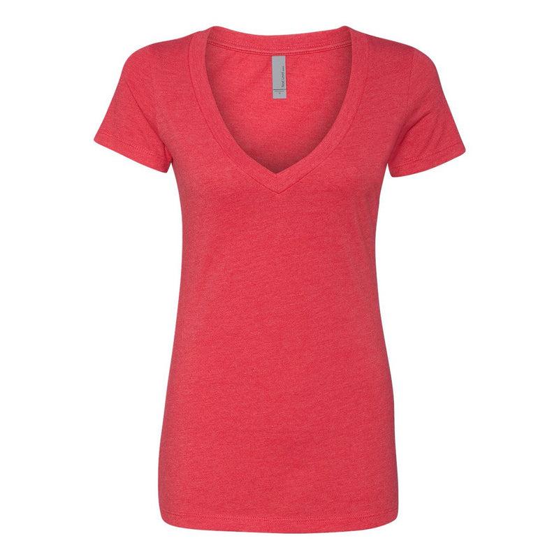 Next Level Women’s CVC Short Sleeve Deep V