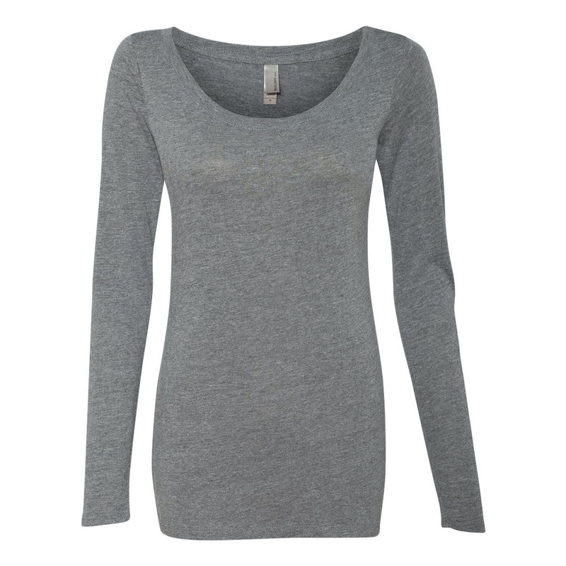 Next Level Women’s Triblend Long Sleeve Scoop