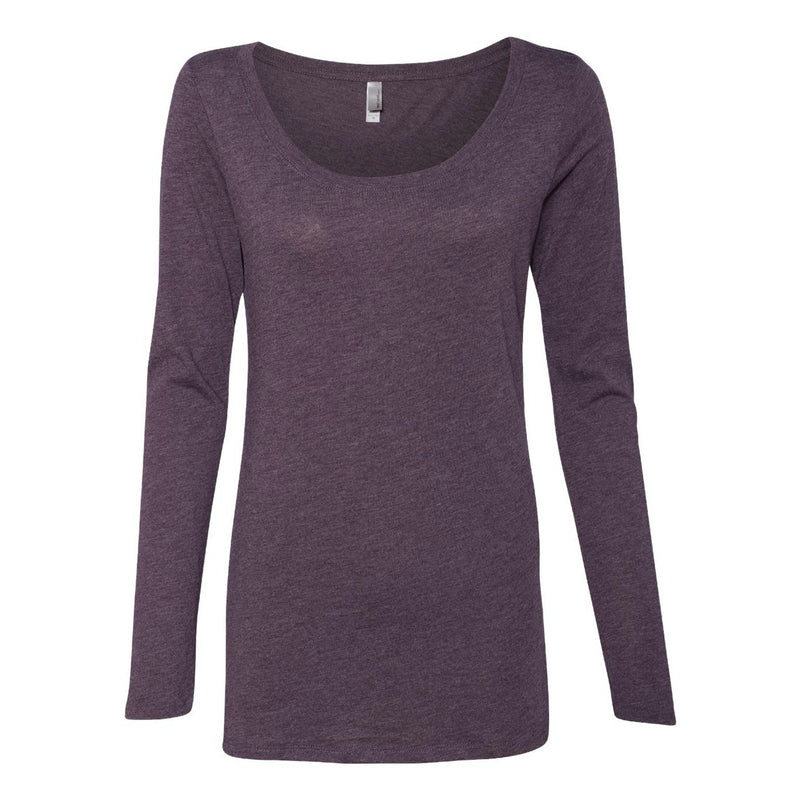 Next Level Women’s Triblend Long Sleeve Scoop