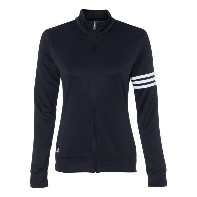 Adidas Women's 3-Stripes French Terry Full-Zip Jacket