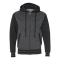 Independent Trading Co. Unisex Varsity Full-Zip Hooded Sweatshirt