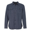 Burnside Long Sleeve Solid Flannel Shirt