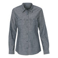 Burnside Women's Long Sleeve Chambray