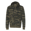 Burnside Camo Full-Zip Hooded Sweatshirt