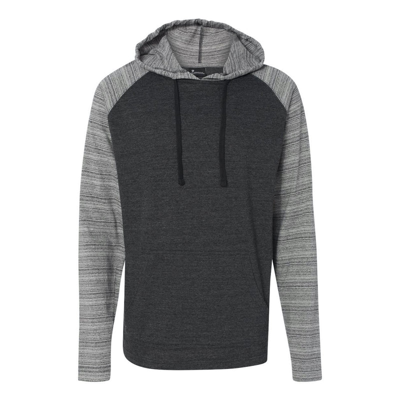 Burnside Yarn-Dyed Raglan Hooded Pullover