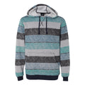 Burnside Printed Stripes Fleece Sweatshirt