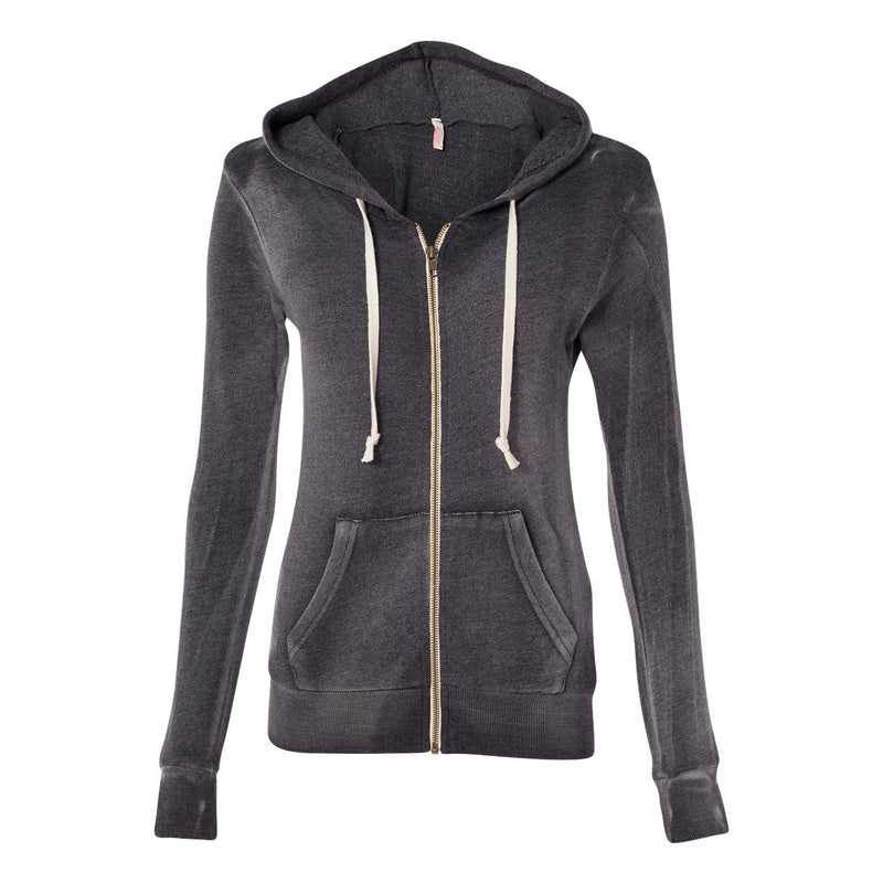 MV Sport Women’s Angel Fleece Full-Zip Hooded Sweatshirt