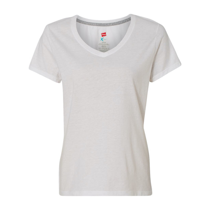 Hanes X-Temp Women’s V-Neck Short Sleeve T-Shirt