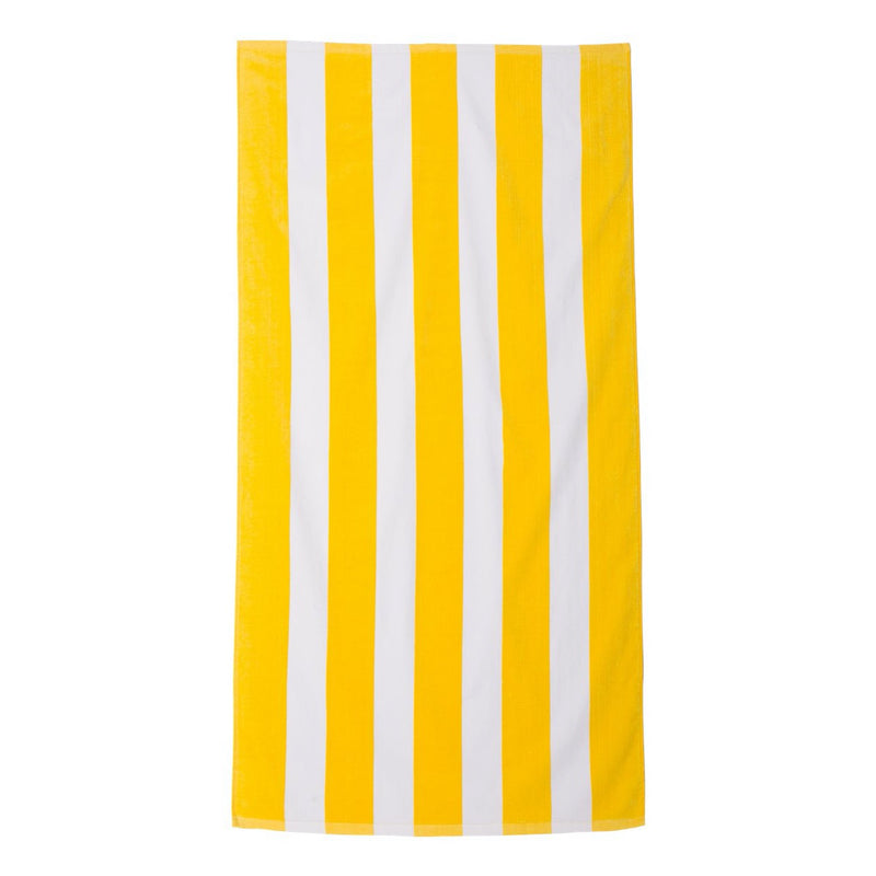 Carmel Towel Company Cabana Stripe Velour Beach Towel