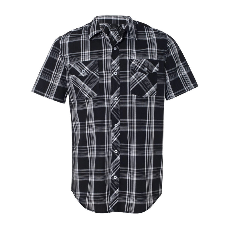 Burnside Short Sleeve Plaid Shirt